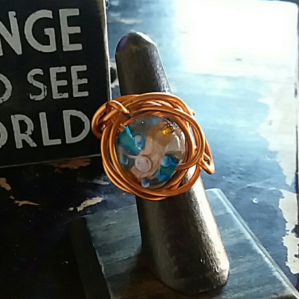 5 FOR  25 💜BOHEMIAN ARTIST RING 🎨🎭🎷 - Picture 2 of 4